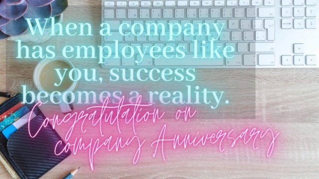 company-anniversay-messages